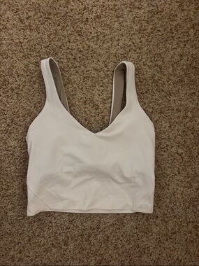 lululemon athletica White Tank Top